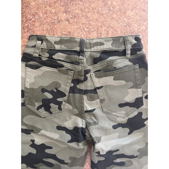 Nili Lotan Camo Print Jeans Camouflage Women's 0 NWT - Picture 5 of 5